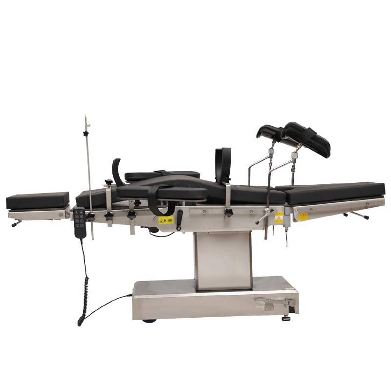 Электрычны аперацыйны стол з чатырма элементамі кіравання для аперацыйнай